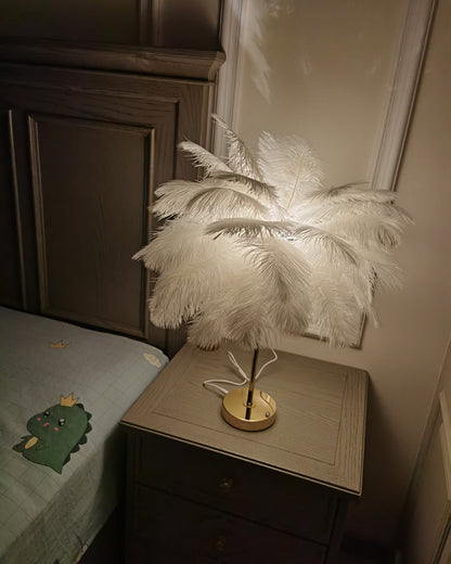 Diff Tree Feather Table Lamp-DF8037