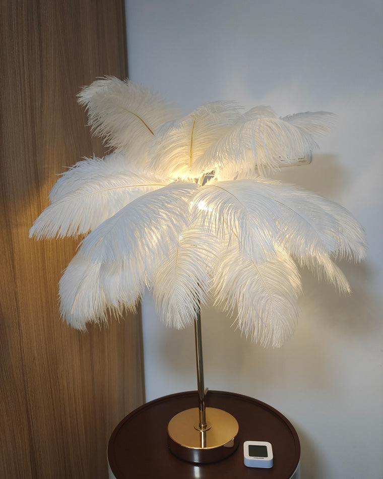 Diff Tree Feather Table Lamp-DF8037
