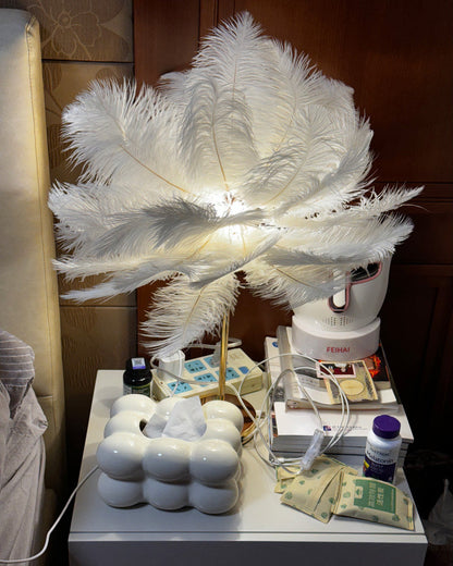 Diff Tree Feather Table Lamp-DF8037
