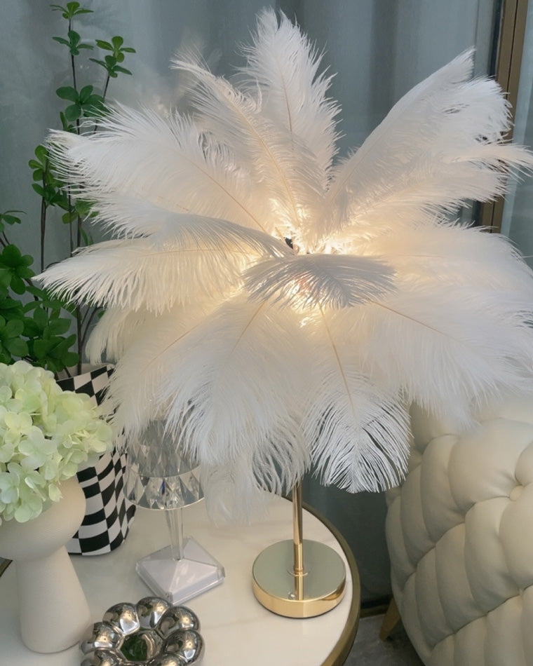 Diff Tree Feather Table Lamp-DF8037