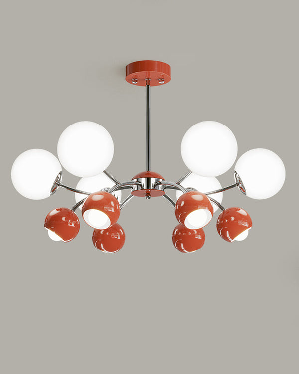 Diff Space Age Glass Globe Chandelier-DF2290