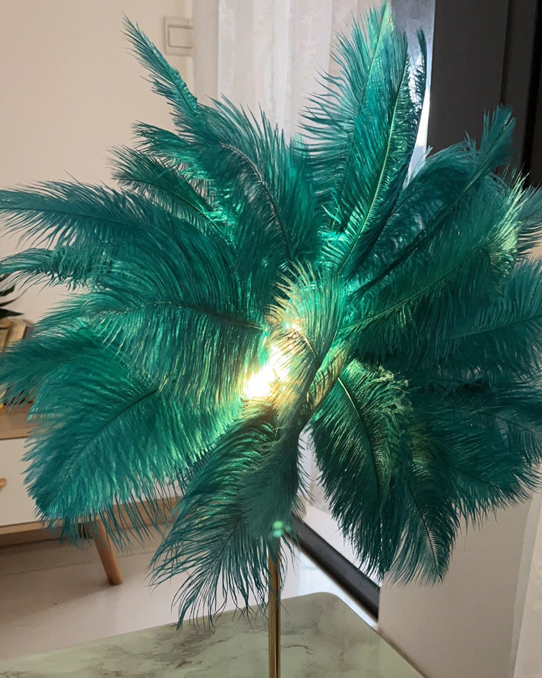 Diff Tree Feather Table Lamp-DF8037
