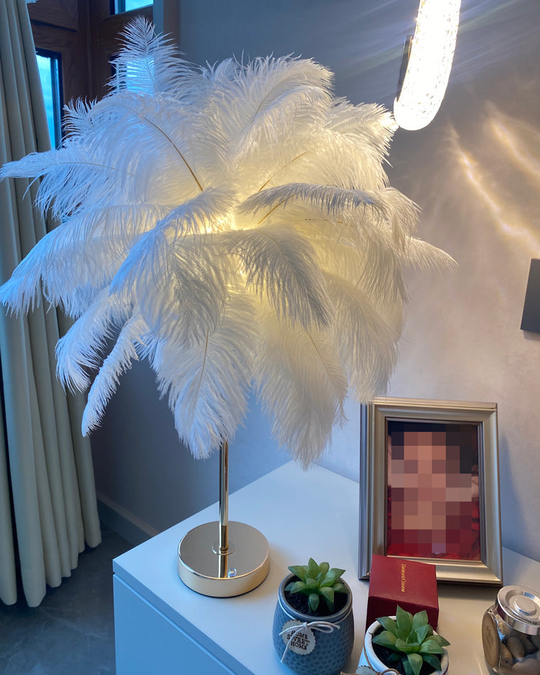 Diff Tree Feather Table Lamp-DF8037