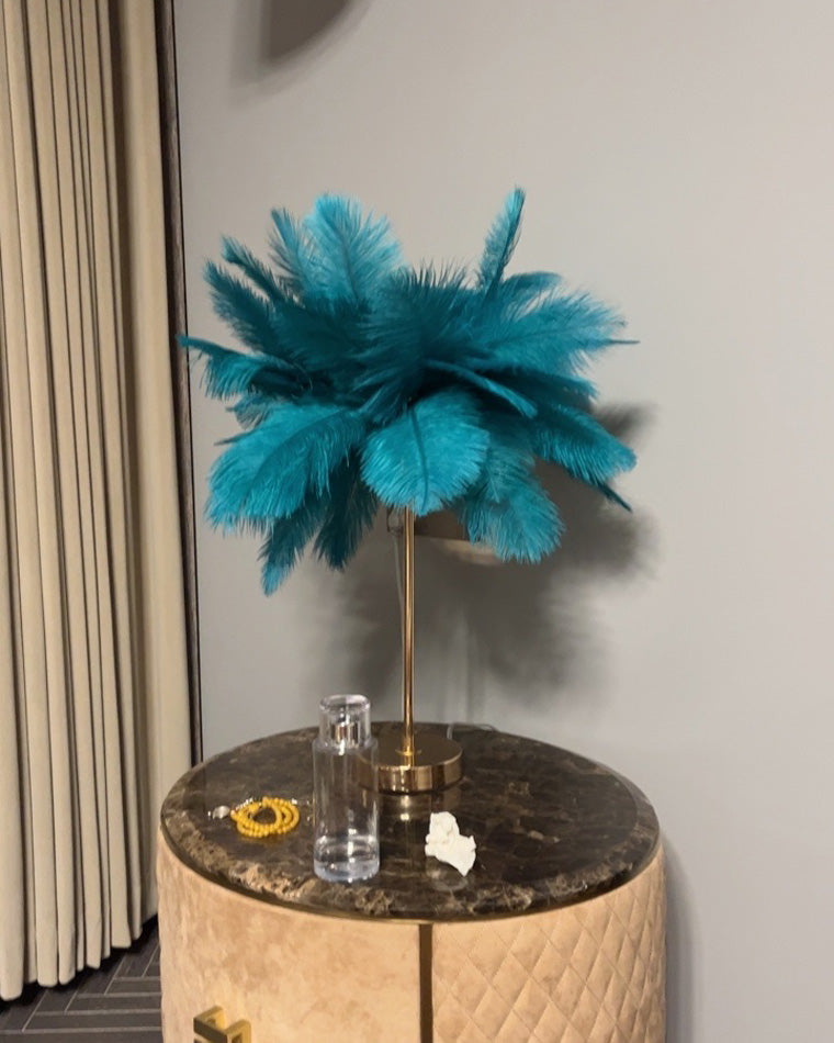 Diff Tree Feather Table Lamp-DF8037
