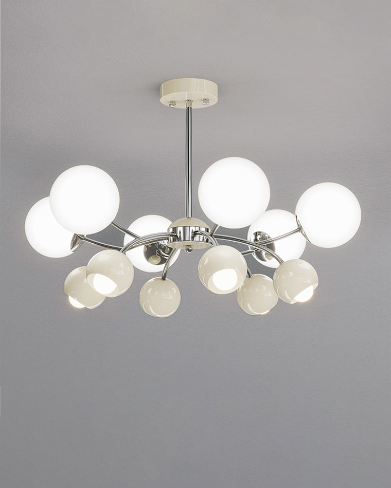 Diff Space Age Glass Globe Chandelier-DF2290