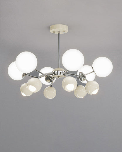 Diff Space Age Glass Globe Chandelier-DF2290