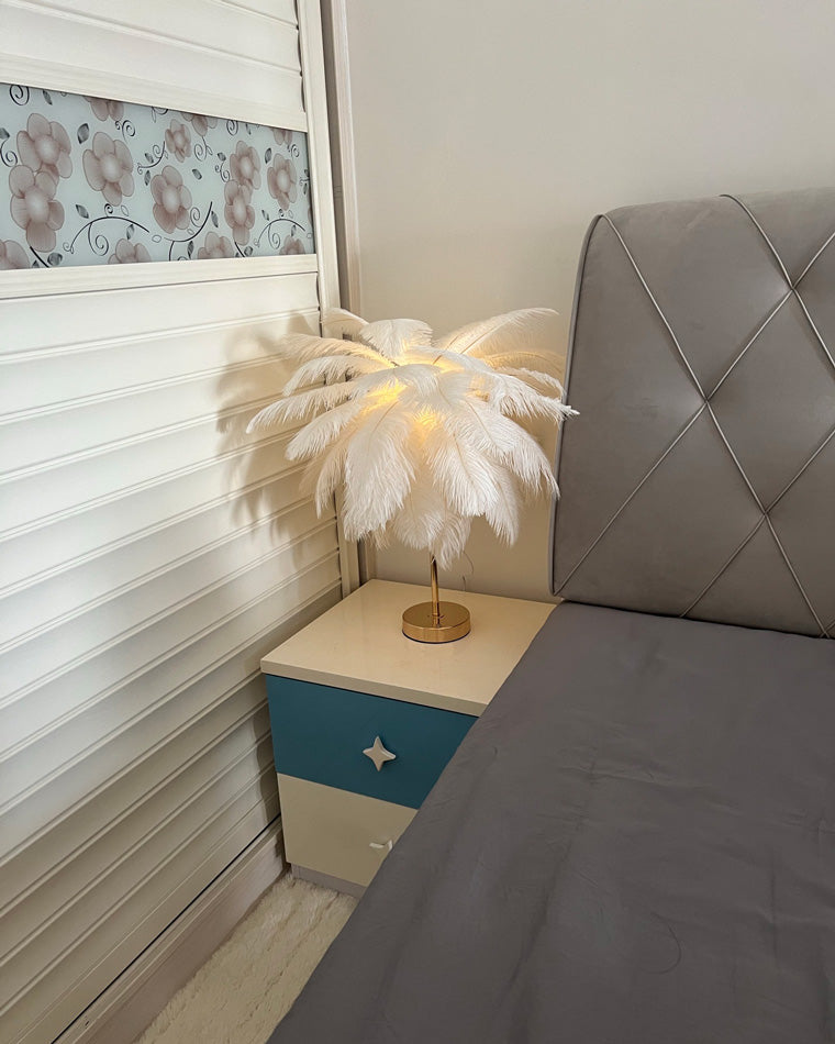 Diff Tree Feather Table Lamp-DF8037