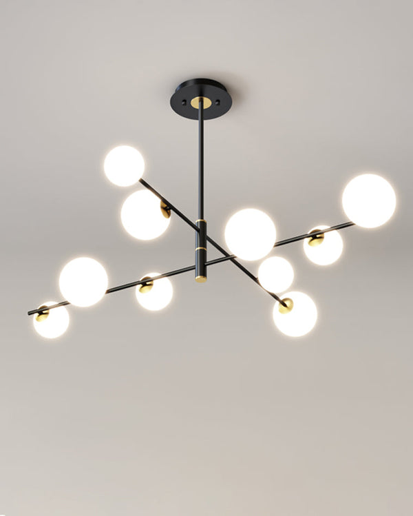 Diff Frosted Glass Globe Chandelier-DF2291