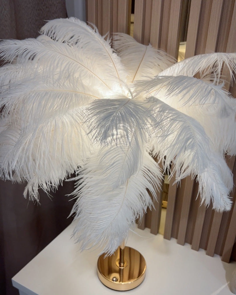 Diff Tree Feather Table Lamp-DF8037