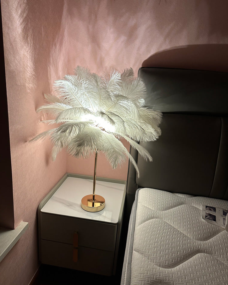 Diff Tree Feather Table Lamp-DF8037