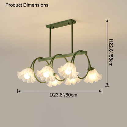 Diff Flower Dining Room Chandelier-DF2283