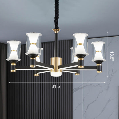 Diff Modern Pillar Candle Chandelier-DF2250