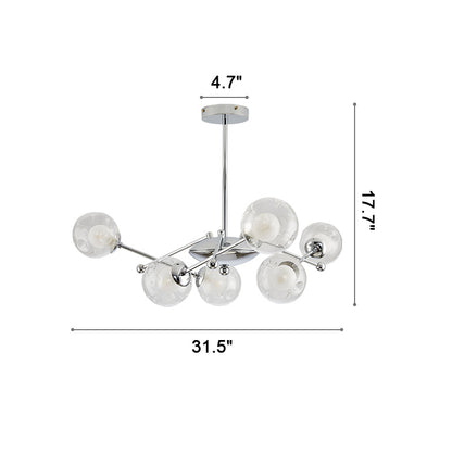 Diff Blown Glass Chandelier-DF2256