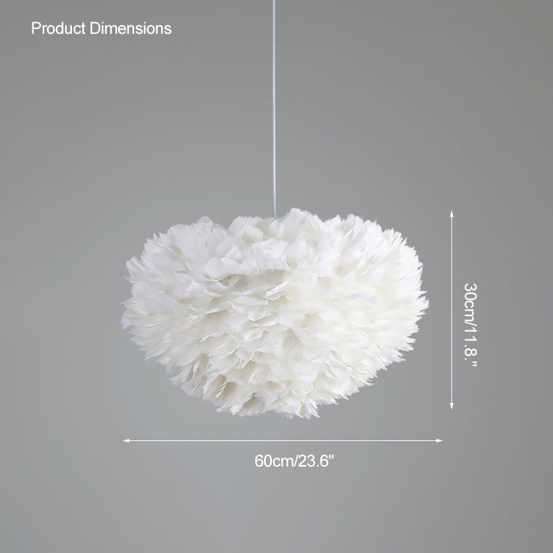 Diff Feather Cloud Pendant Light-DF2217