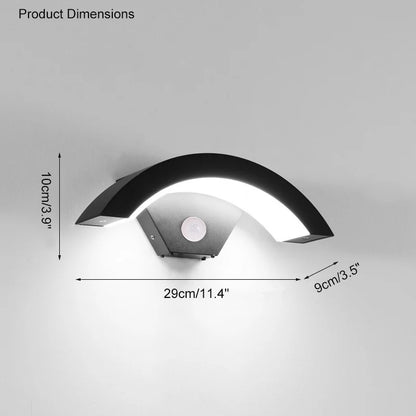 Diff Arc Outdoor Light Wall-DF9002
