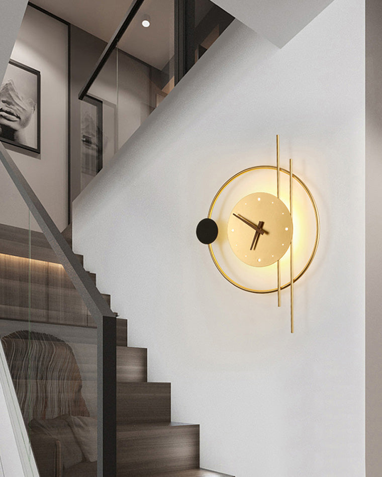 Diff Wall Clock with Led Light-DF6000
