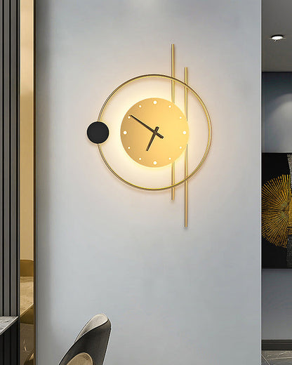 Diff Wall Clock with Led Light-DF6000