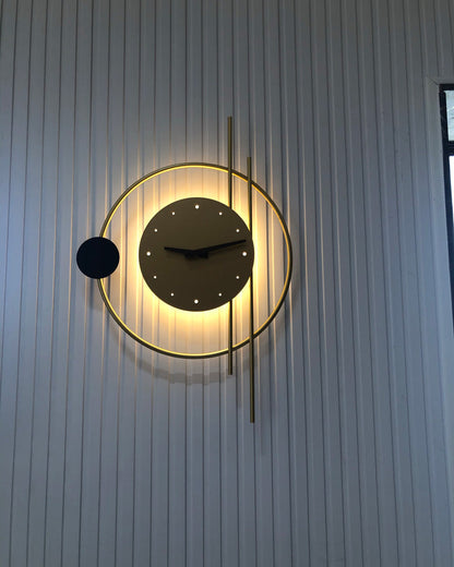 Diff Wall Clock with Led Light-DF6000