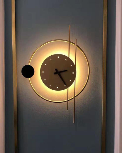 Diff Wall Clock with Led Light-DF6000