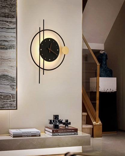 Diff Wall Clock with Led Light-DF6000