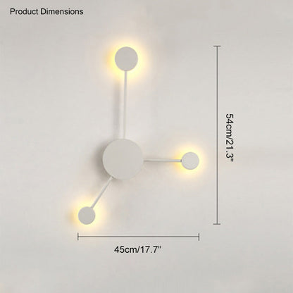 Diff Multi-light Sculptural Wall Sconce-DF6011