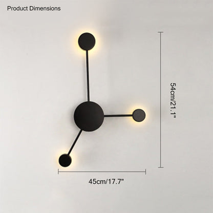 Diff Multi-light Sculptural Wall Sconce-DF6011