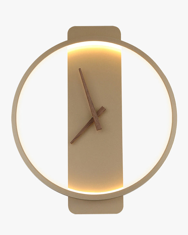 Diff Wall Clock with Led Light-DF6012