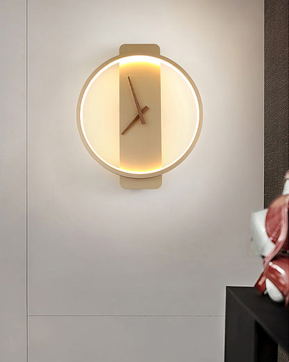 Diff Wall Clock with Led Light-DF6012