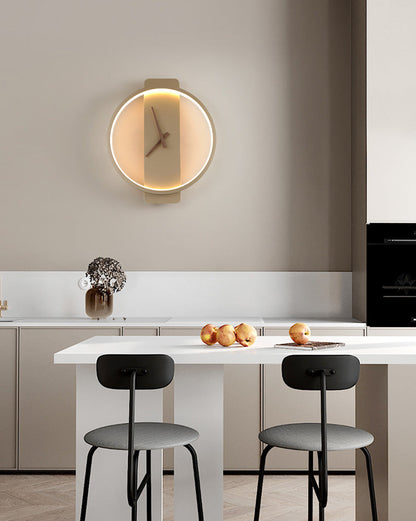 Diff Wall Clock with Led Light-DF6012
