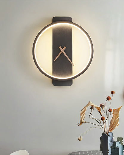Diff Wall Clock with Led Light-DF6012
