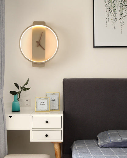 Diff Wall Clock with Led Light-DF6012