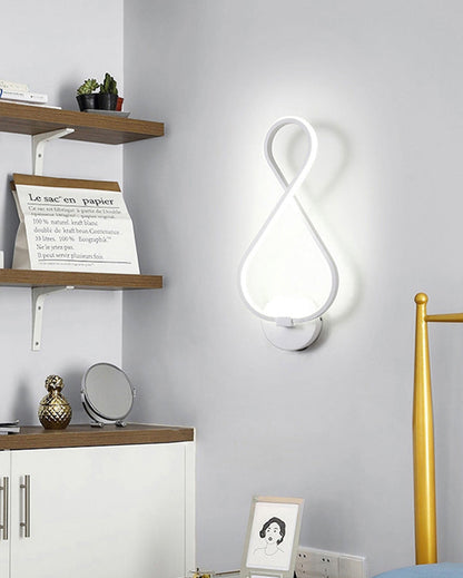 Diff Musical Note Sculptural Wall Sconce-DF6015