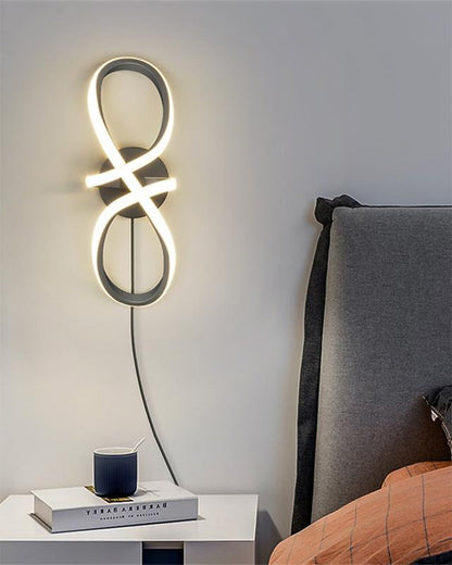 Diff Musical Note Sculptural Wall Sconce-DF6015