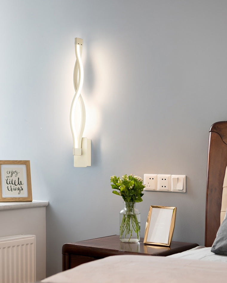 Diff Musical Note Sculptural Wall Sconce-DF6015