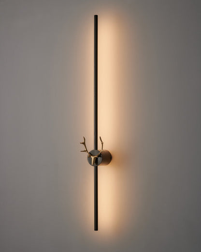 Diff Long Bar Wall Sconce with Antler -DF6019