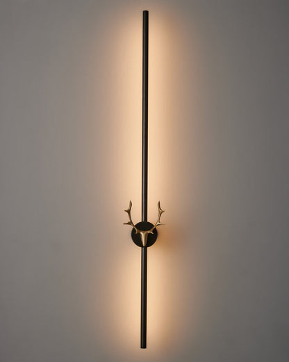 Diff Long Bar Wall Sconce with Antler -DF6019