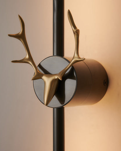 Diff Long Bar Wall Sconce with Antler -DF6019