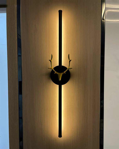 Diff Long Bar Wall Sconce with Antler -DF6019