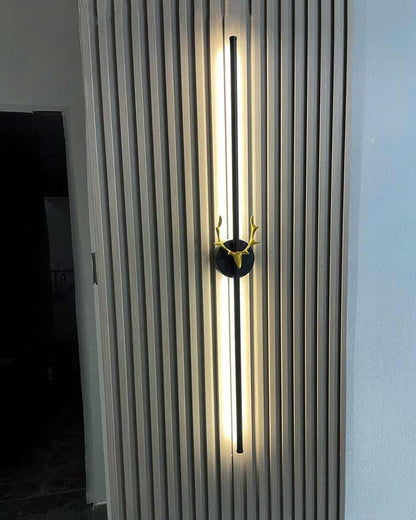 Diff Long Bar Wall Sconce with Antler -DF6019