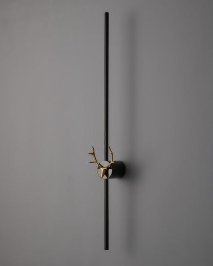 Diff Long Bar Wall Sconce with Antler -DF6019
