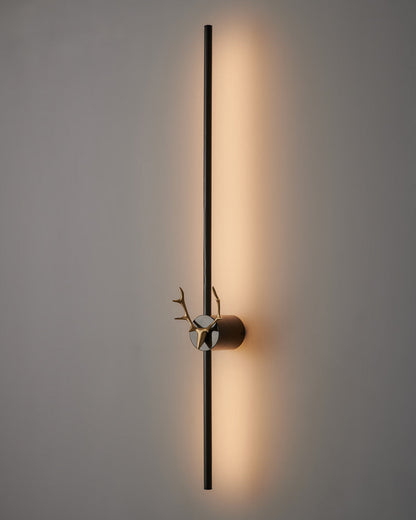 Diff Long Bar Wall Sconce with Antler -DF6019