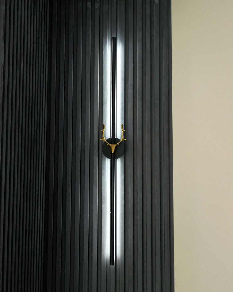 Diff Long Bar Wall Sconce with Antler -DF6019