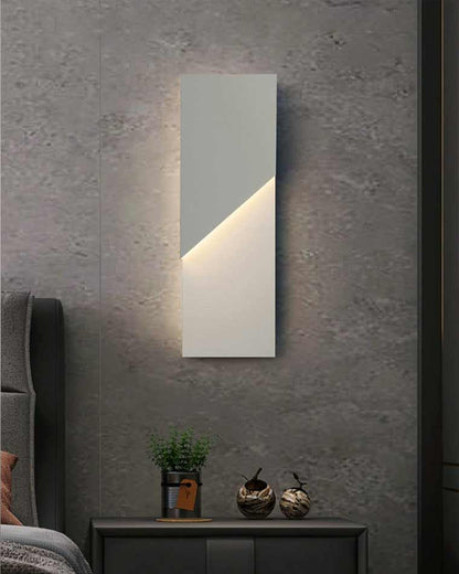 Diff Rectangular Sculptural Art Wall Sconce-DF6020