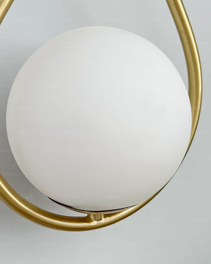 Diff Glass Globe Tear Drop Wall Sconce-DF6022