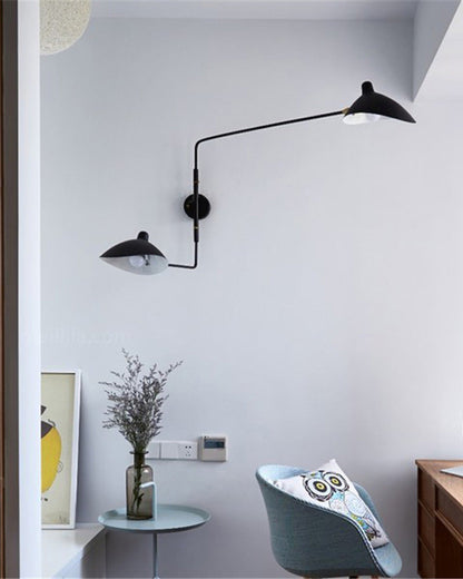 Diff Articulating Swivel Double Arm Wall Sconce-DF6024