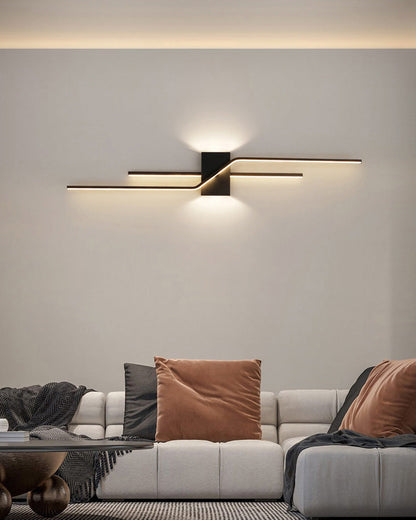 Diff Sculptural Up Down Wall Sconce-DF6030