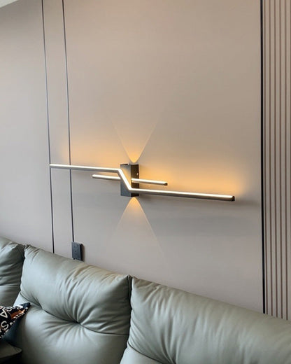 Diff Sculptural Up Down Wall Sconce-DF6030
