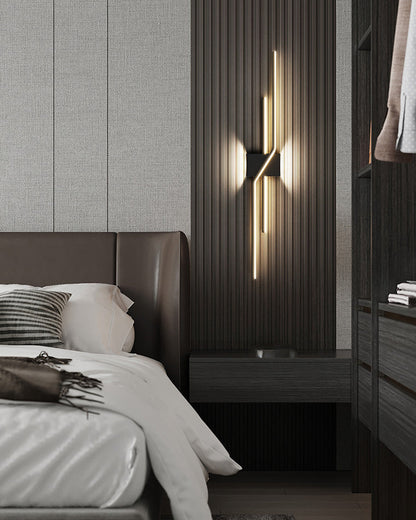 Diff Sculptural Up Down Wall Sconce-DF6030