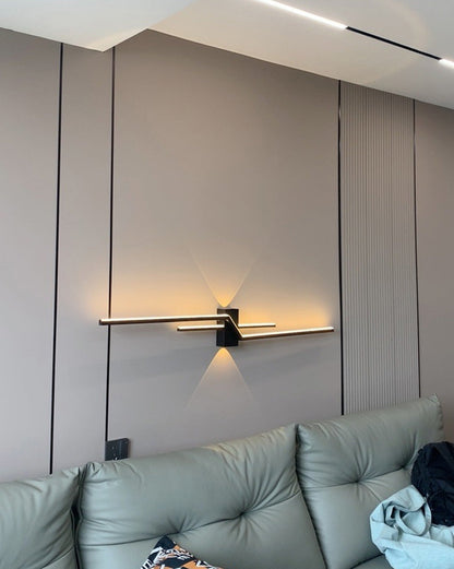 Diff Sculptural Up Down Wall Sconce-DF6030