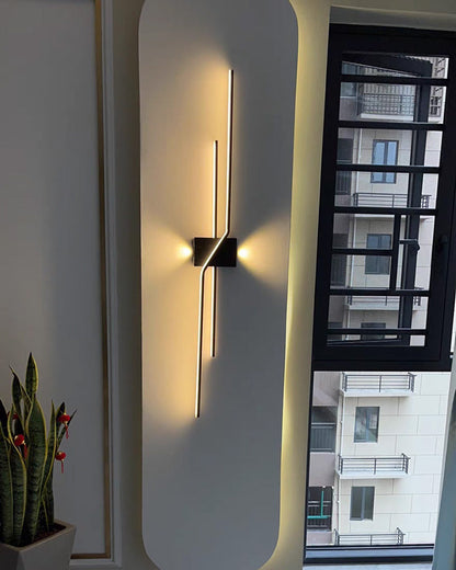 Diff Sculptural Up Down Wall Sconce-DF6030